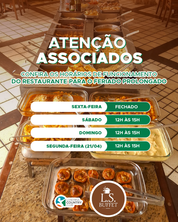 Horário Restaurante